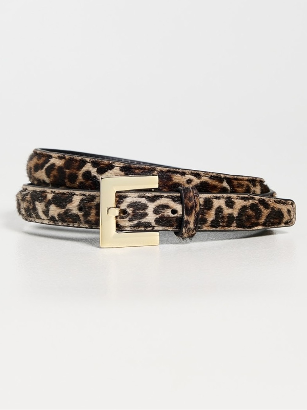 Anine Bing Nicola Link Belt in Leopard New w/ Flaws